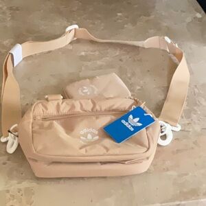 ADIDAS Puffer & Pouch Crossbody Travel Purse